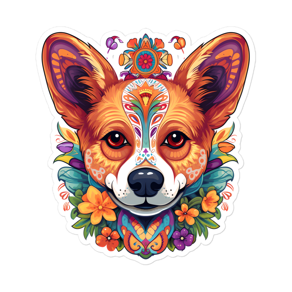 Spirit of the Corgi - Sticker
