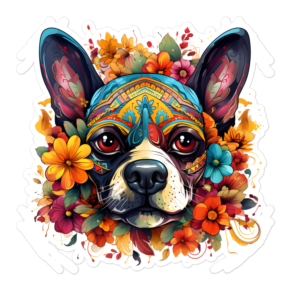 Spirit of the French Bulldog - Sticker