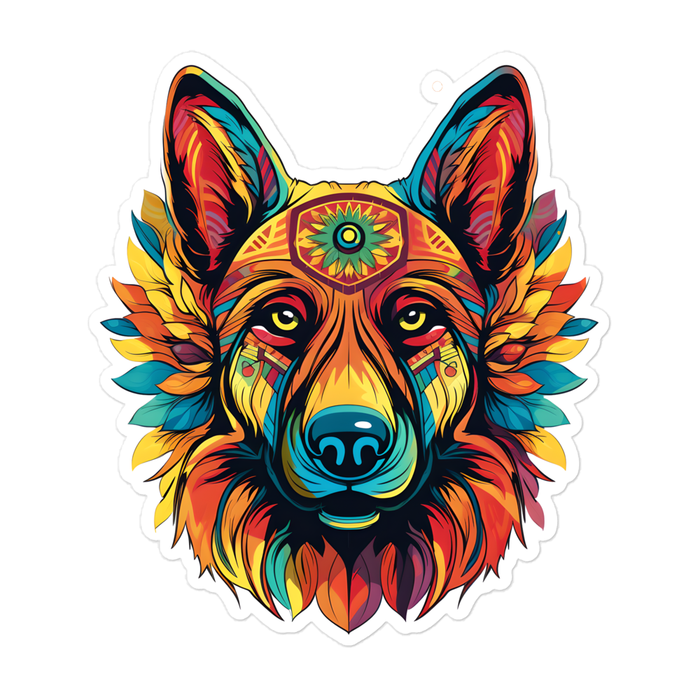Spirit of the German Shepherd - Sticker