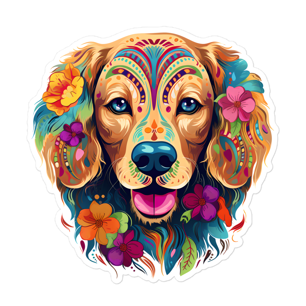 Spirit of the Golden Retriever - Sticker
