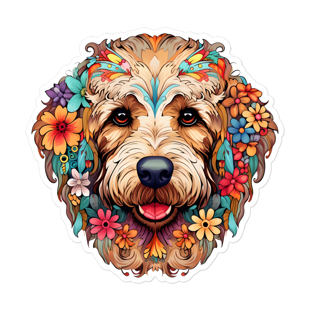 Spirit of the Labradoodle - Sticker