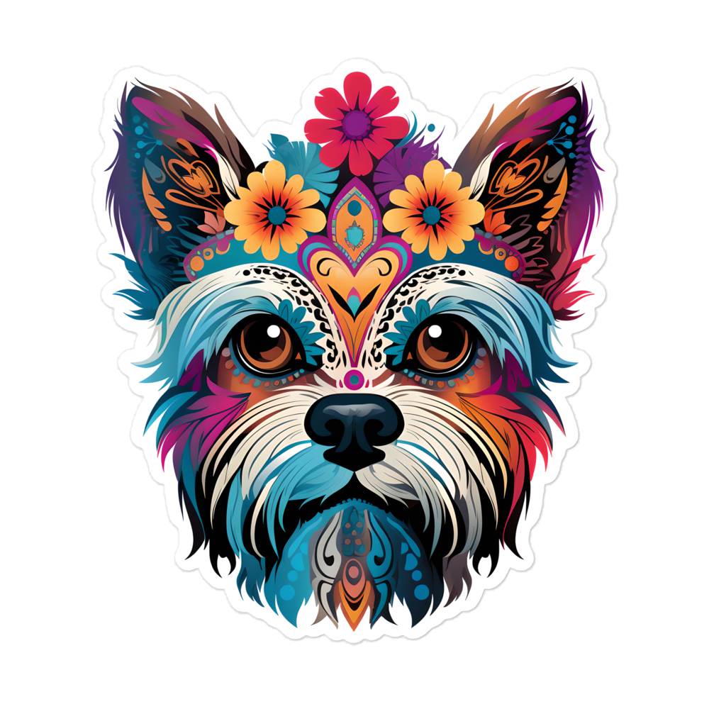 Spirit of the Yorkshire Terrier - Sticker