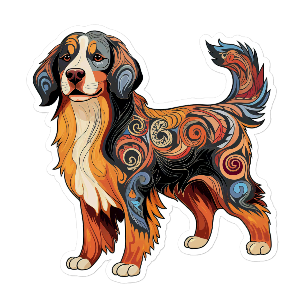 Nouveau Bernese Mountain Dog - Sticker