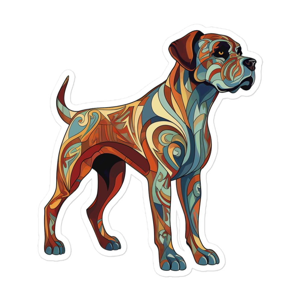 Nouveau Boxer - Sticker