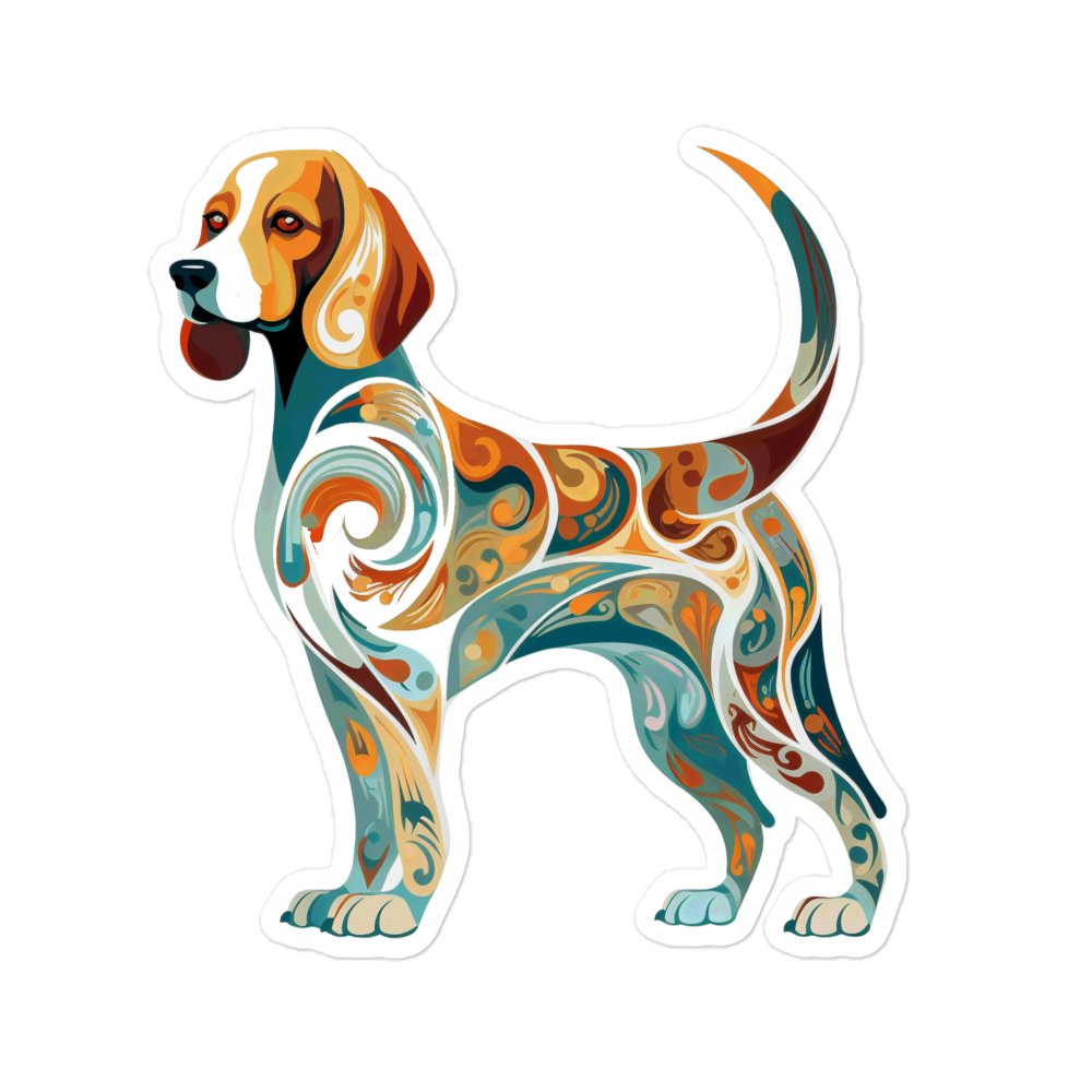Nouveau Beagle - Sticker