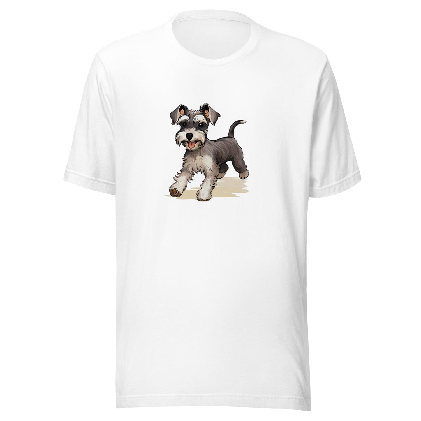 Playful Puppers Miniature Schnauzer - Men's Tee