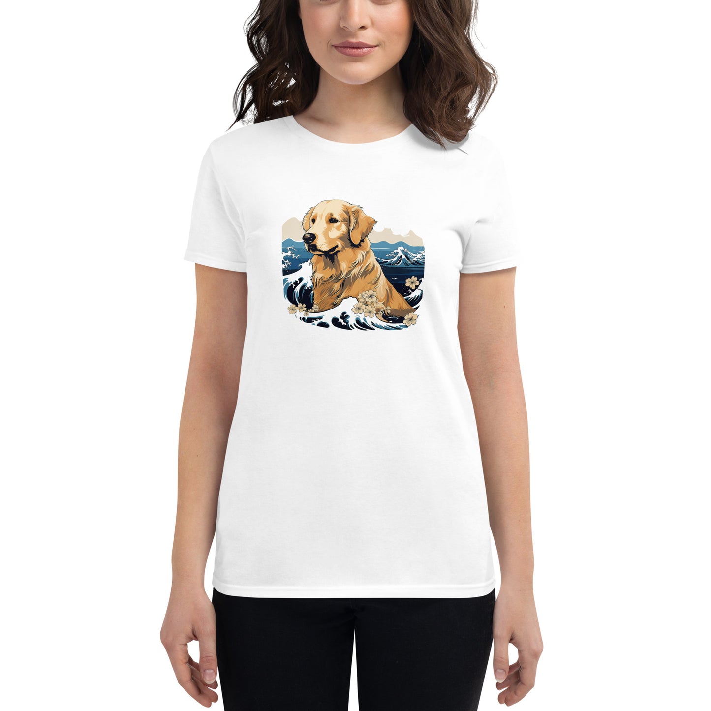Aloha Golden Retriever - Women's Tee