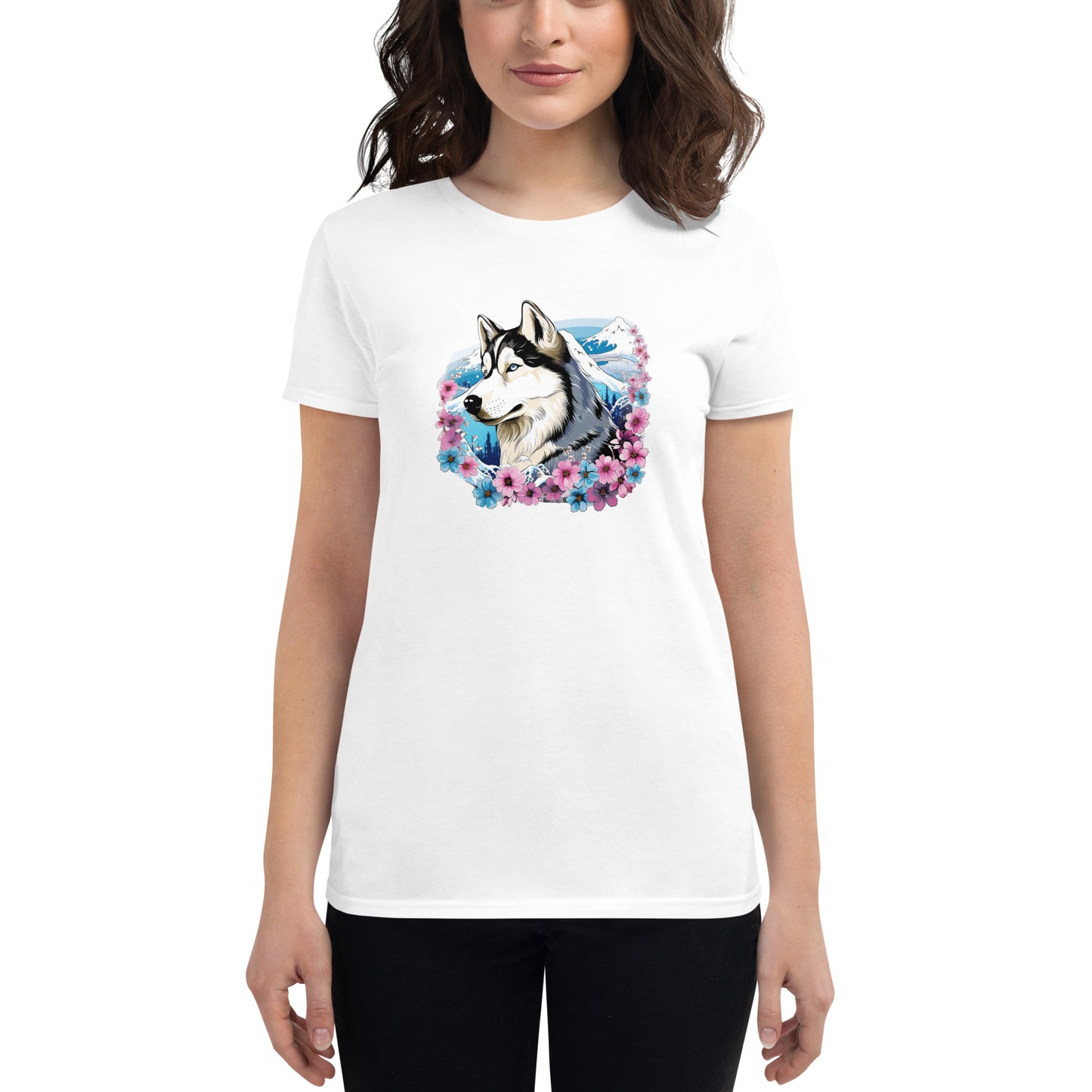 Aloha Husky - Women's Tee