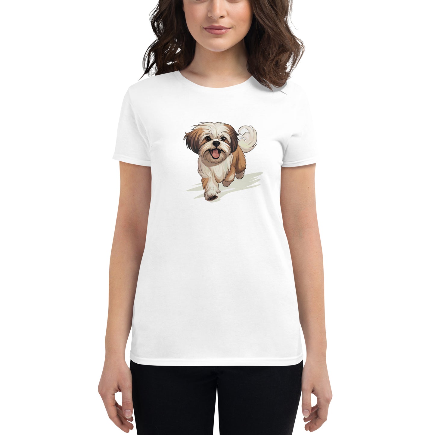 Playful Puppers Shih Tzu - Women's Tee