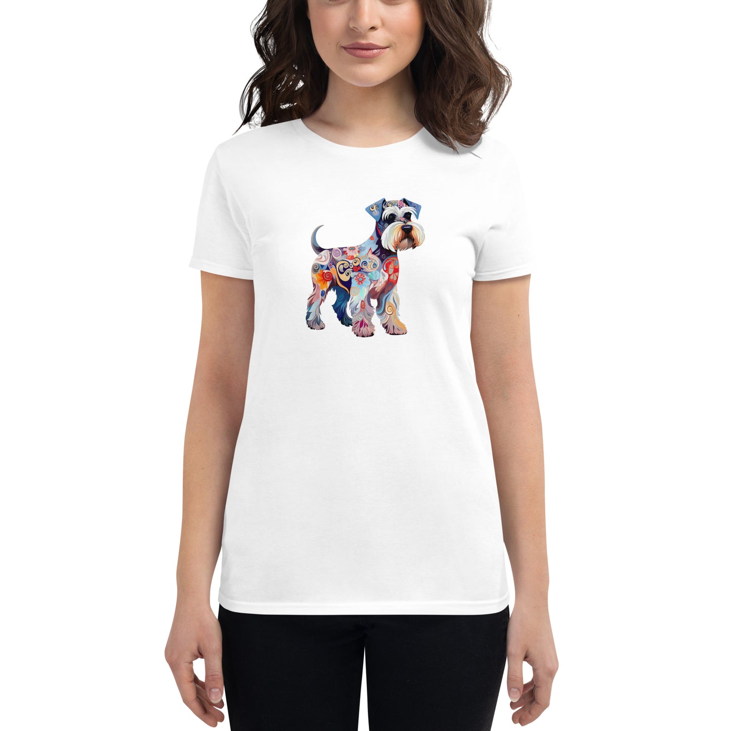 Nouveau Miniature Schnauzer - Women's Tee