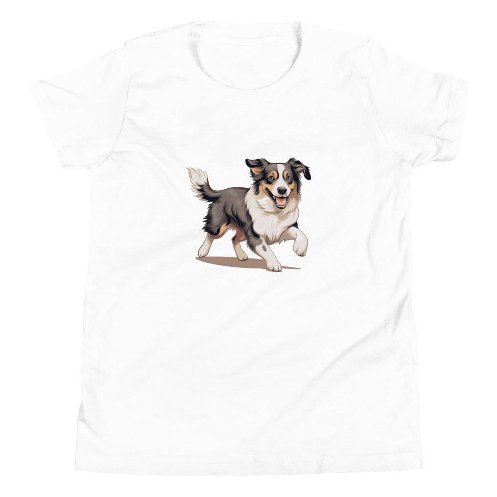 Playful Puppers Australian Shepherd - Youth Tee