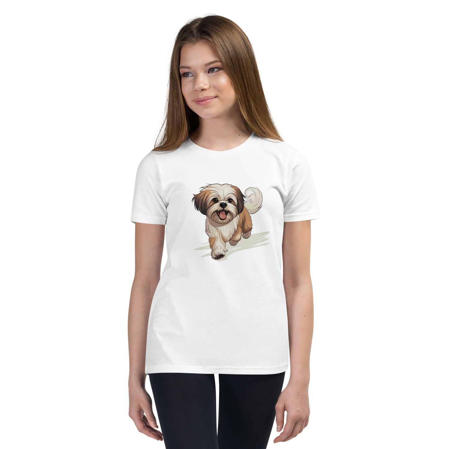 Playful Puppers Shih Tzu - Youth Tee