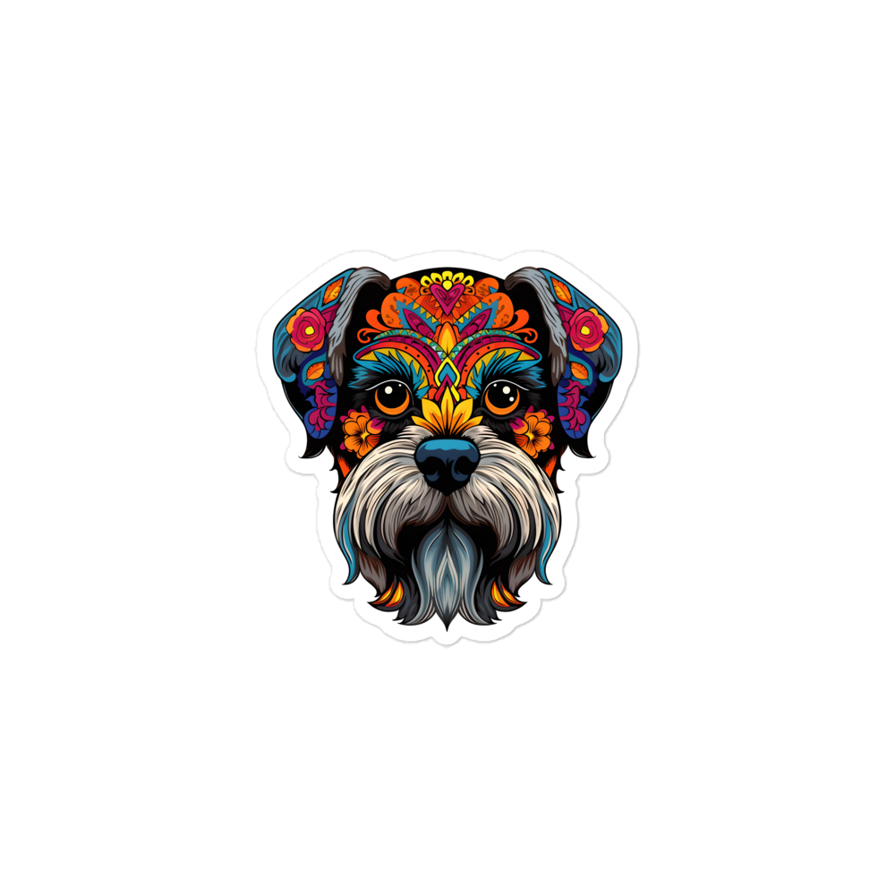 Spirit of the Miniature Schnauzer - Sticker