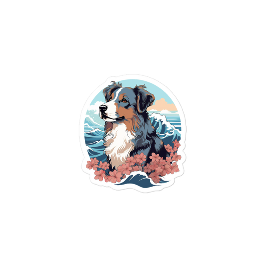 Aloha Australian Shepherd - Sticker
