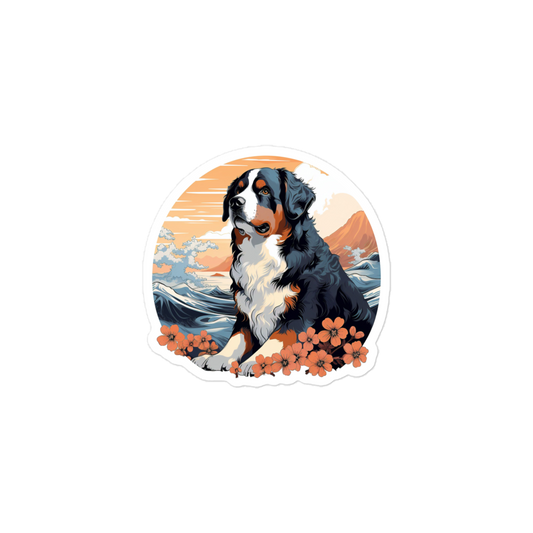 Aloha Bernese Mountain Dog - Sticker