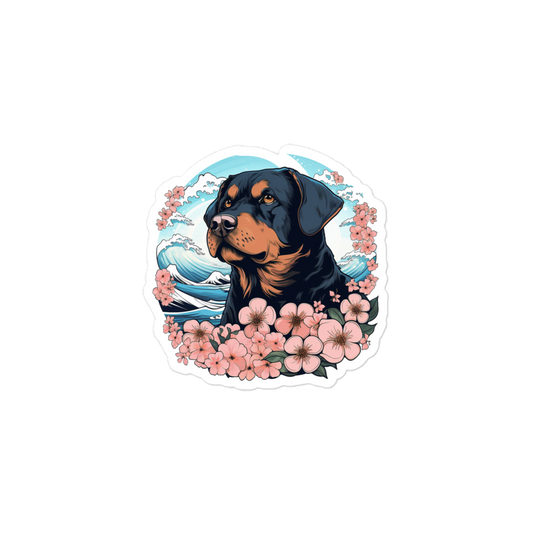 Aloha Rottweiler - Sticker