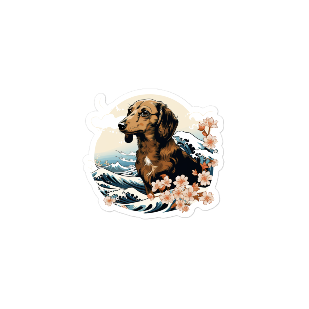 Aloha Dachshund - Sticker