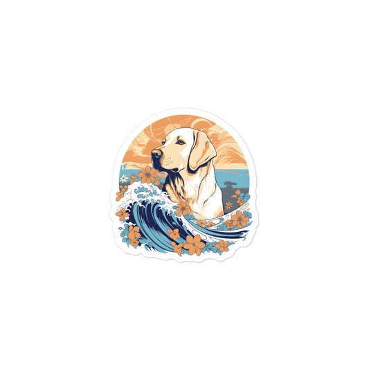 Aloha Labrador Retriever - Sticker