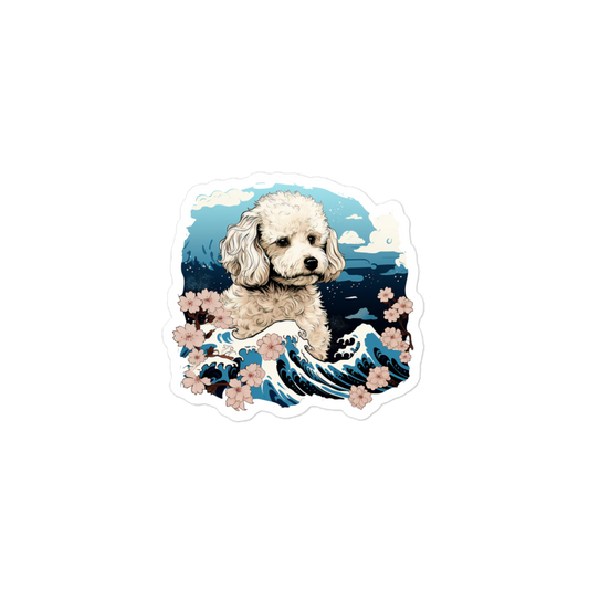 Aloha Poodle - Sticker
