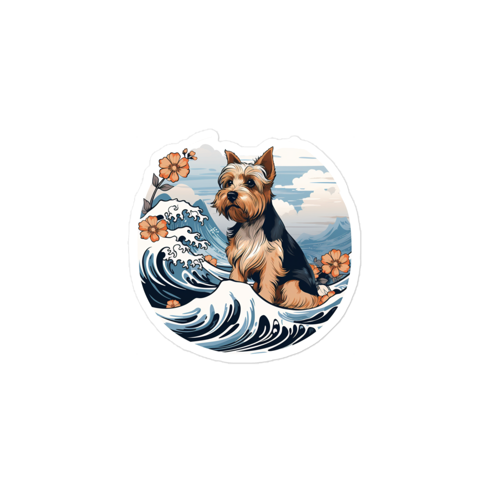 Aloha Yorkshire Terrier - Sticker