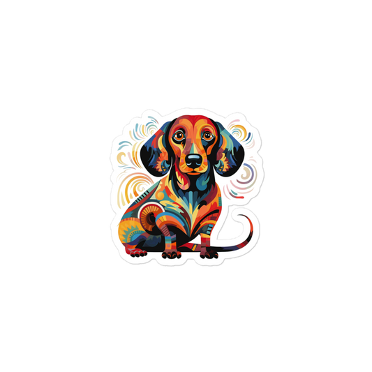 Nouveau Dachshund - Sticker