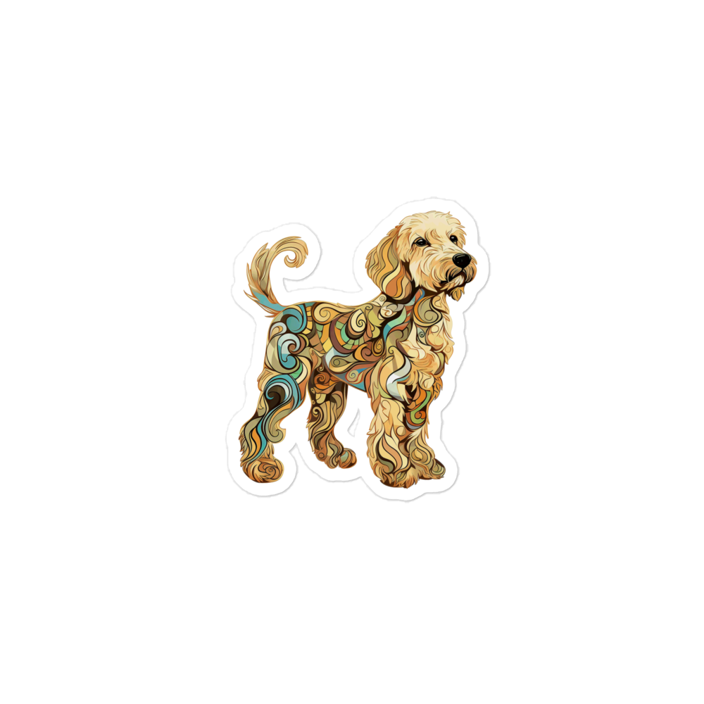 Nouveau Goldendoodle - Sticker