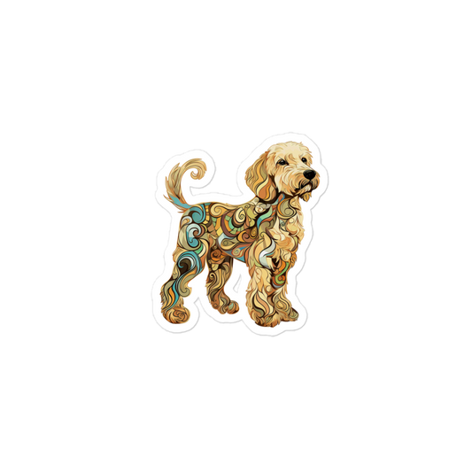 Nouveau Goldendoodle - Sticker
