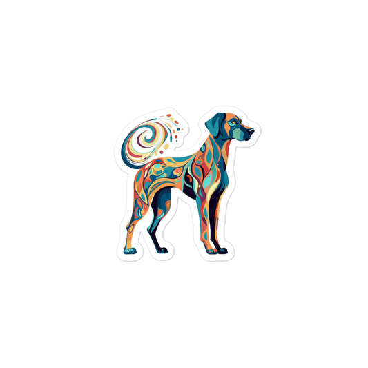 Nouveau Great Dane - Sticker