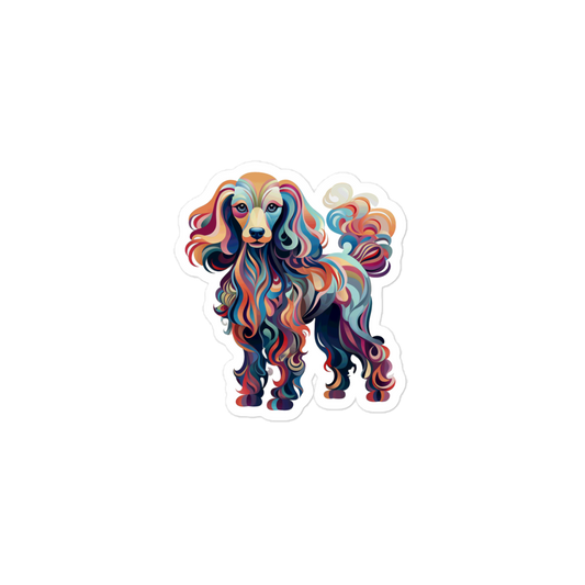 Nouveau Poodle - Sticker