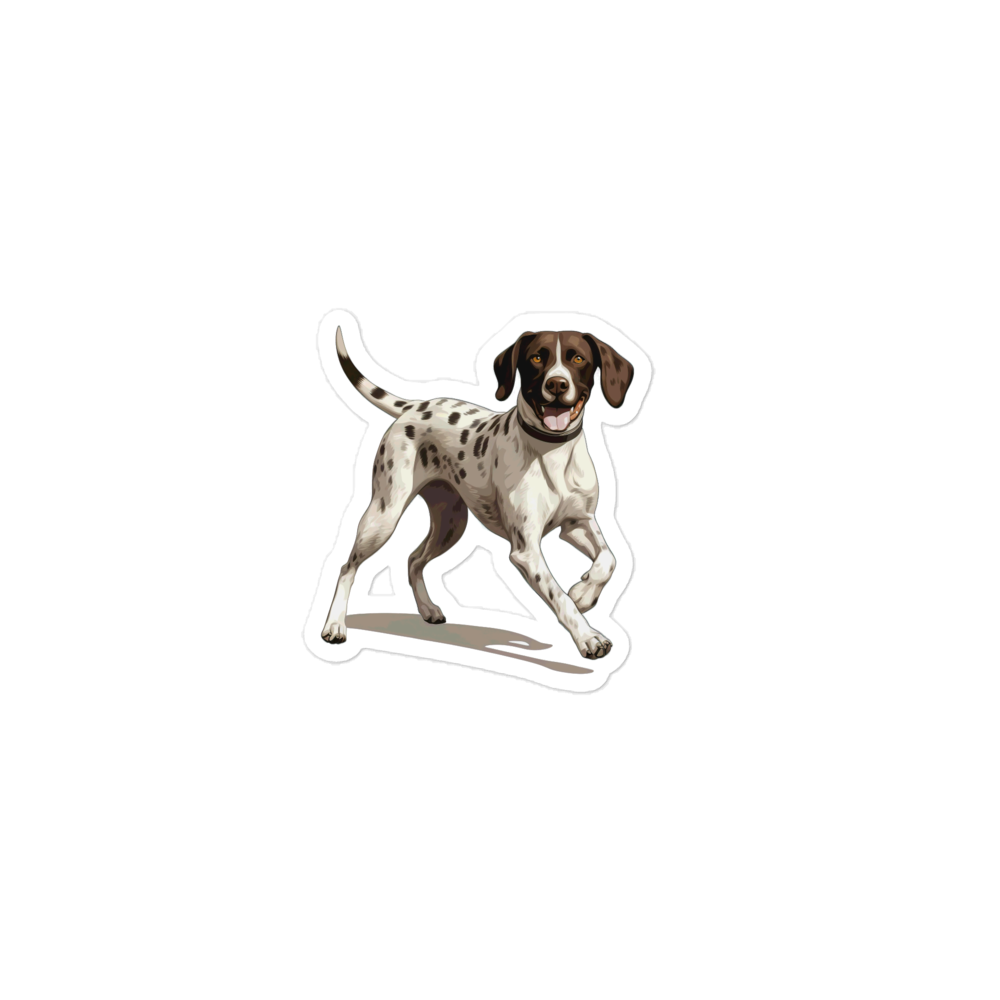 Playful Puppers GSP - Sticker