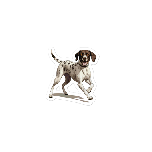 Playful Puppers GSP - Sticker
