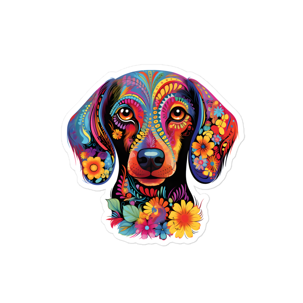 Spirit of the Dachshund - Sticker