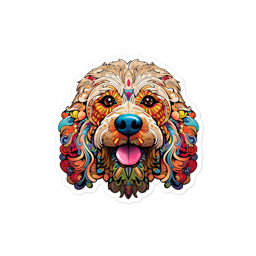 Spirit of the Goldendoodle - Sticker