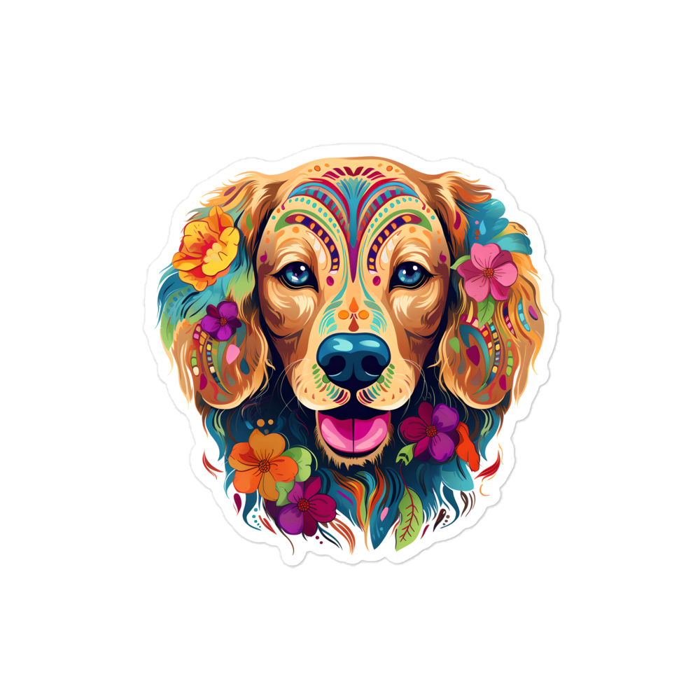 Spirit of the Golden Retriever - Sticker