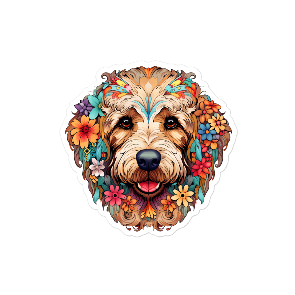 Spirit of the Labradoodle - Sticker