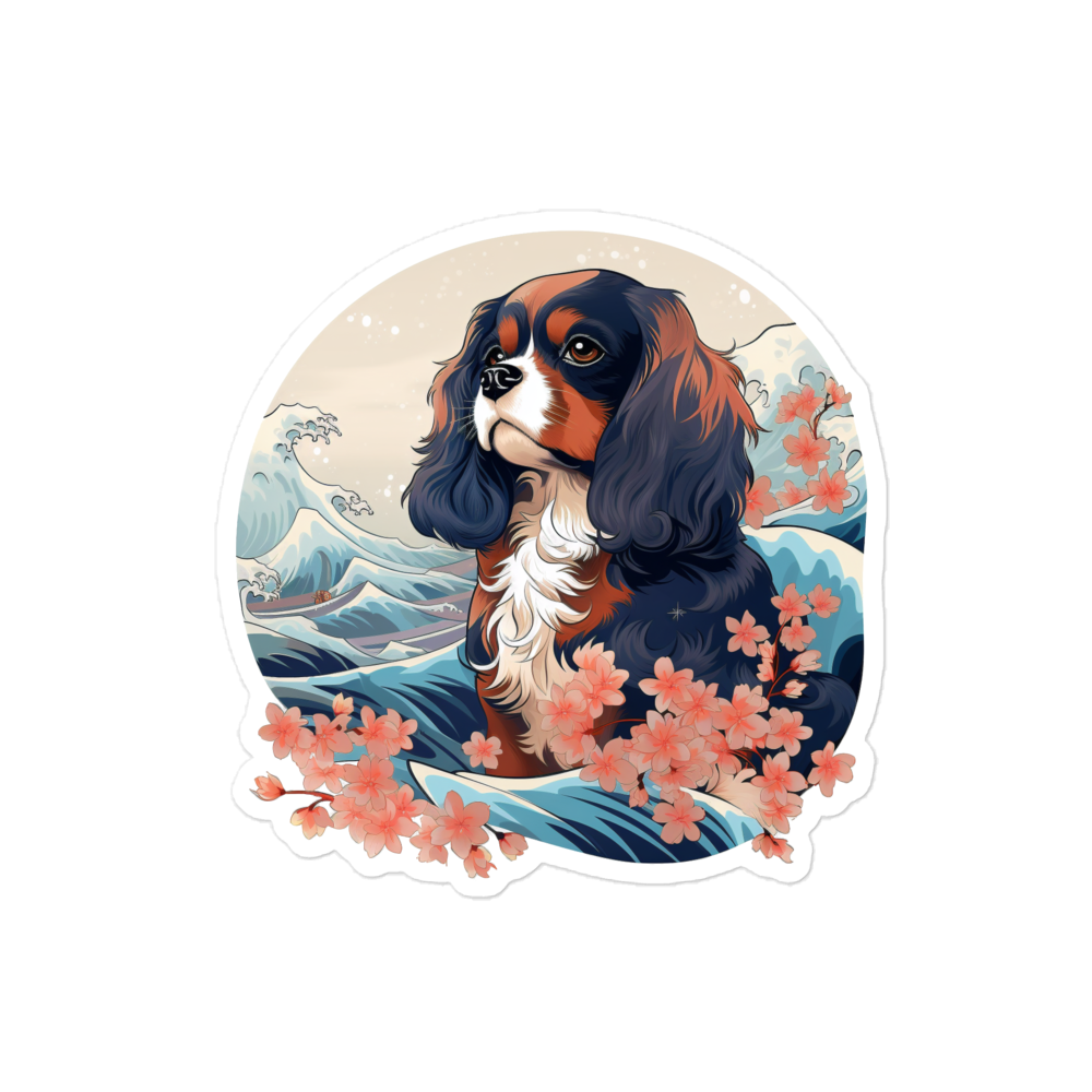 Aloha Cavalier King Charles - Sticker