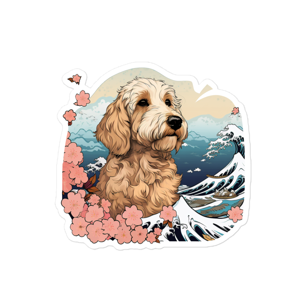 Aloha Goldendoodle - Sticker