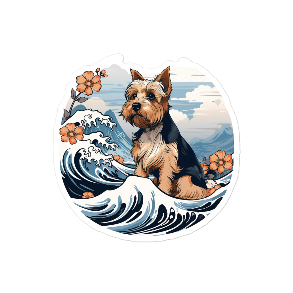 Aloha Yorkshire Terrier - Sticker