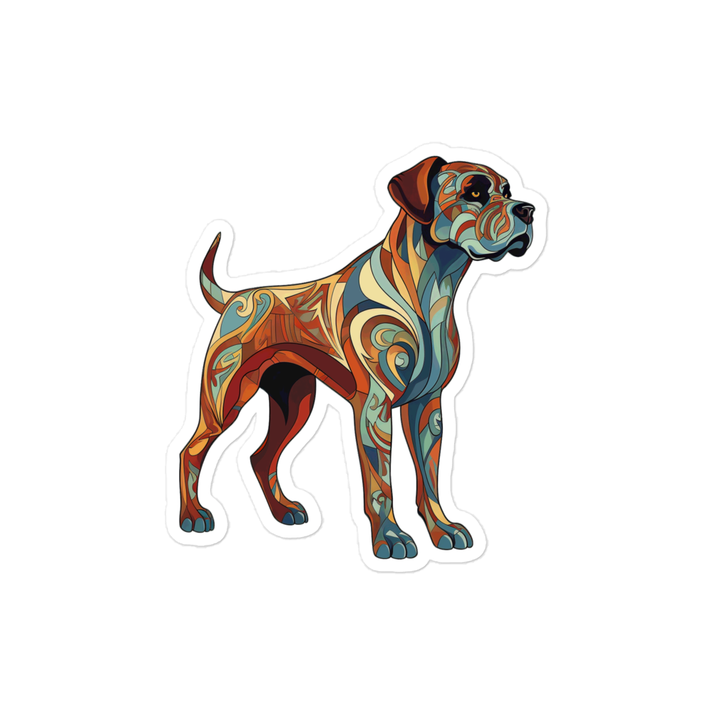 Nouveau Boxer - Sticker