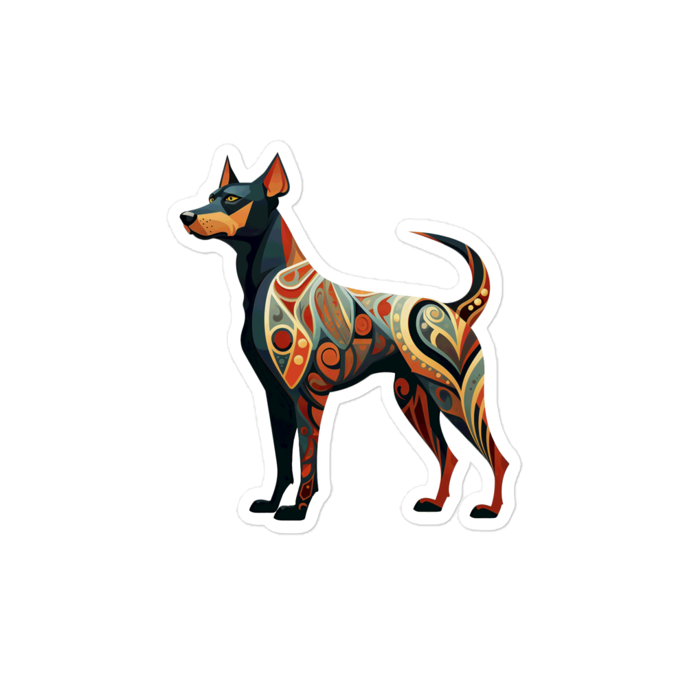 Nouveau Doberman - Sticker