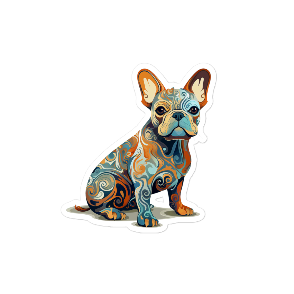 Nouveau French Bulldog - Sticker