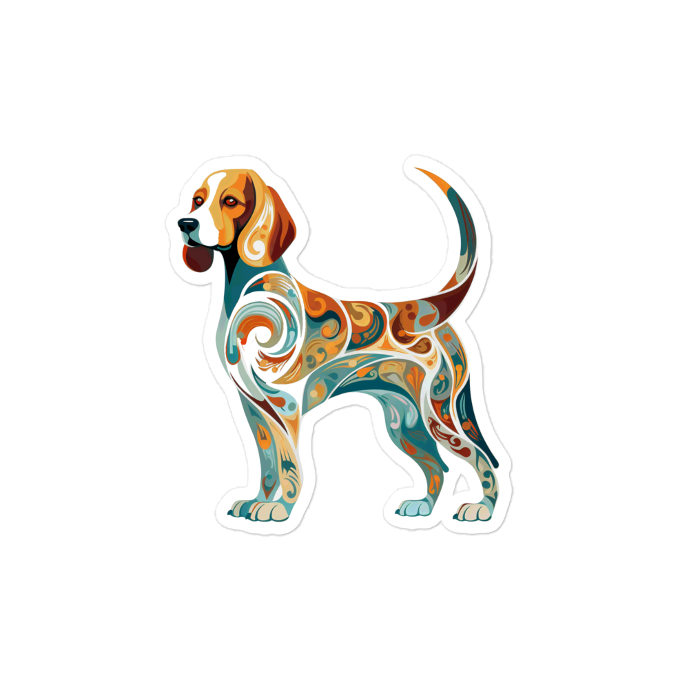 Nouveau Beagle - Sticker