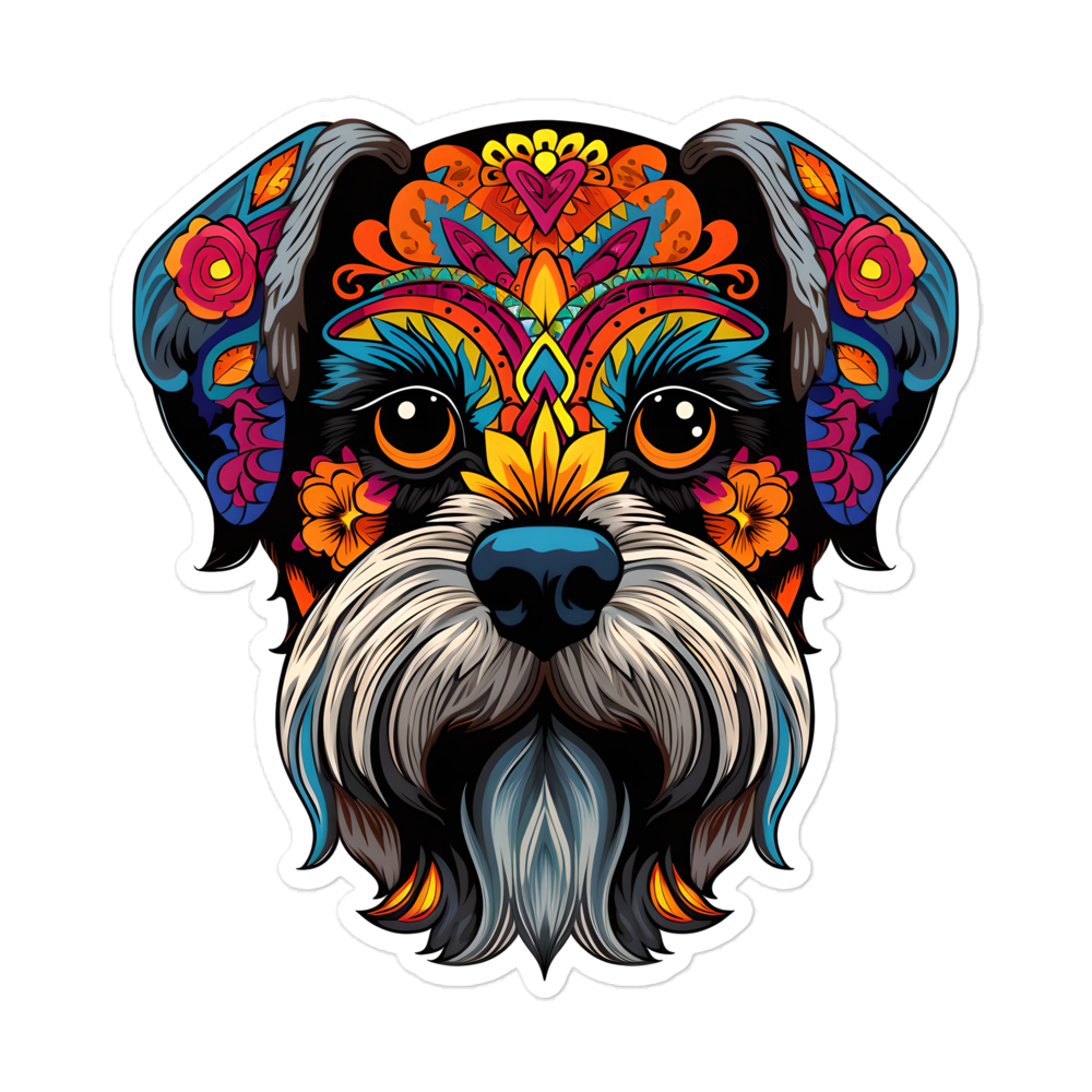 Spirit of the Miniature Schnauzer - Sticker