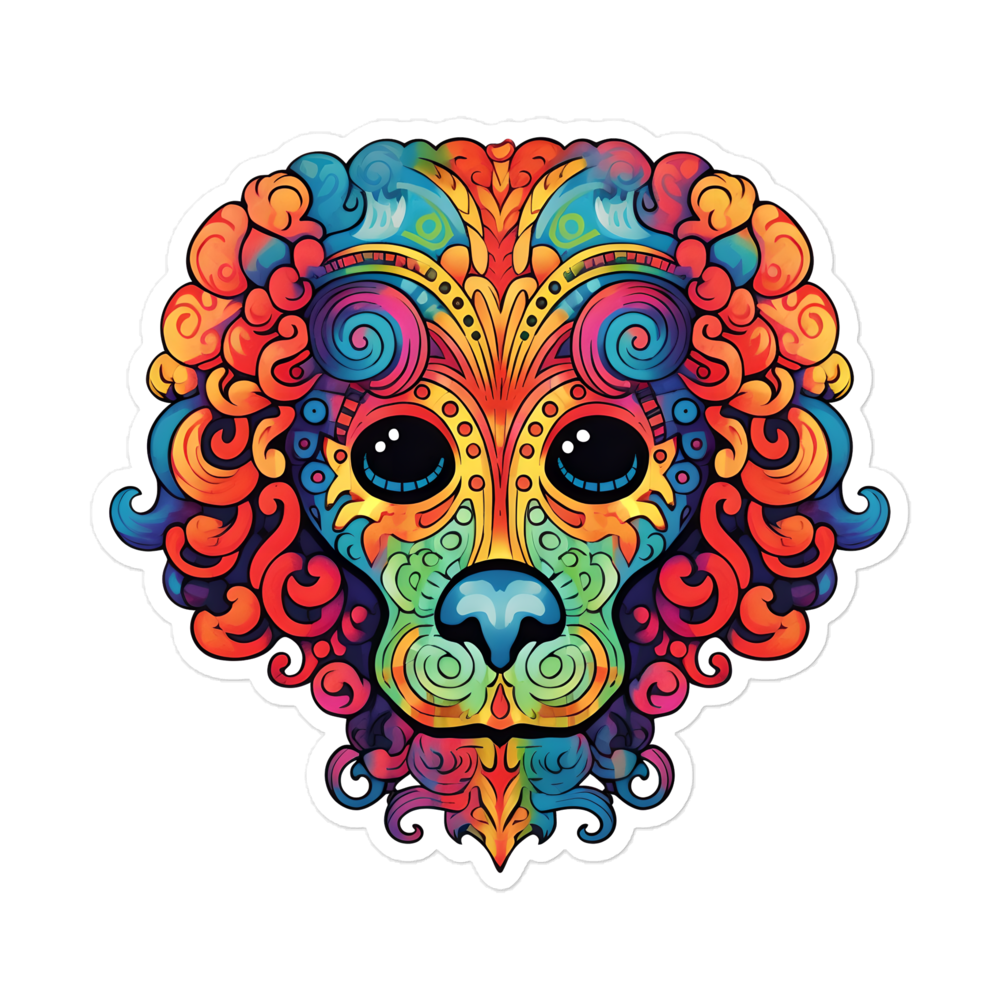 Spirit of the Poodle - Sticker