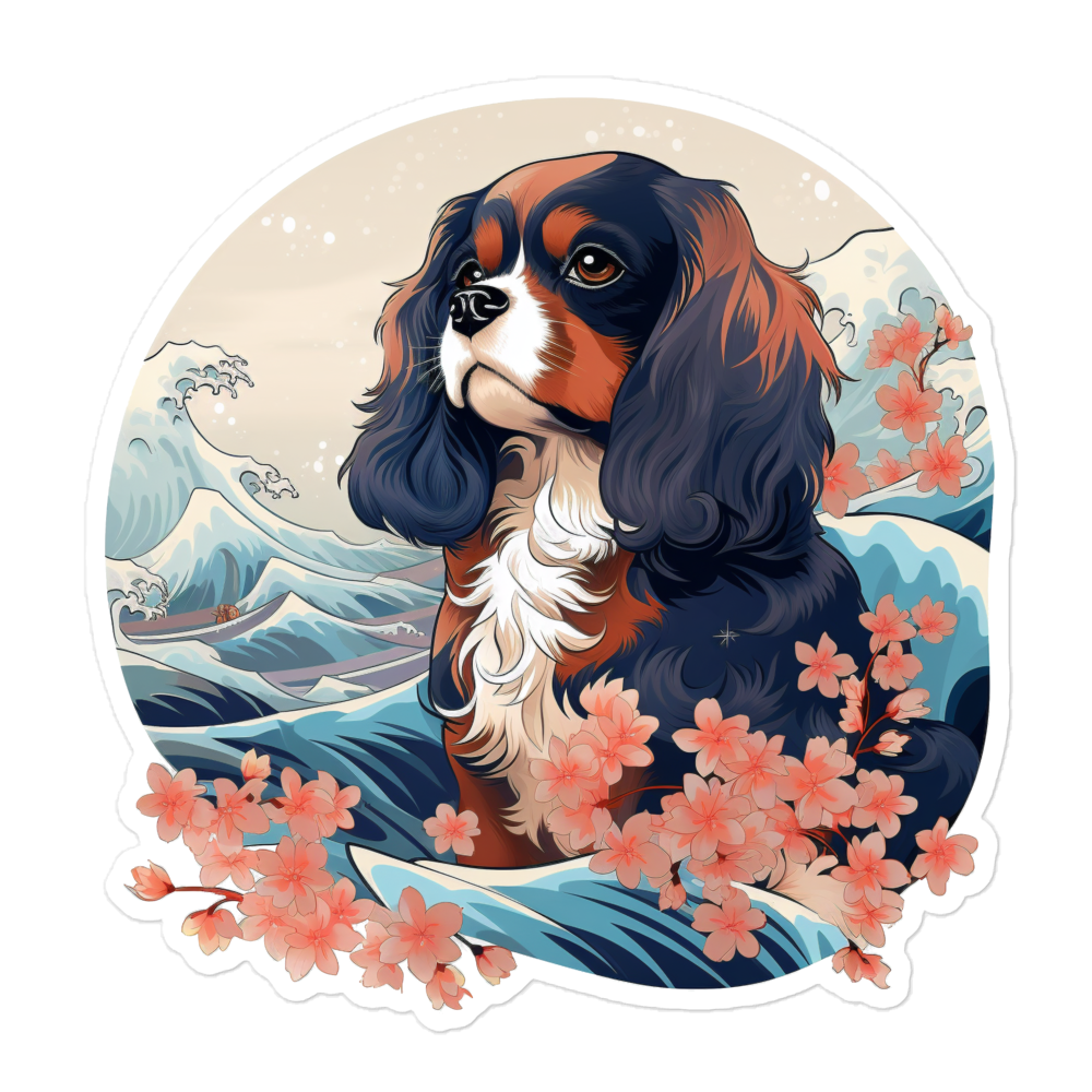 Aloha Cavalier King Charles - Sticker