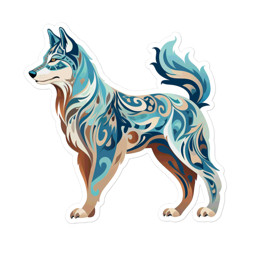 Nouveau Husky - Sticker
