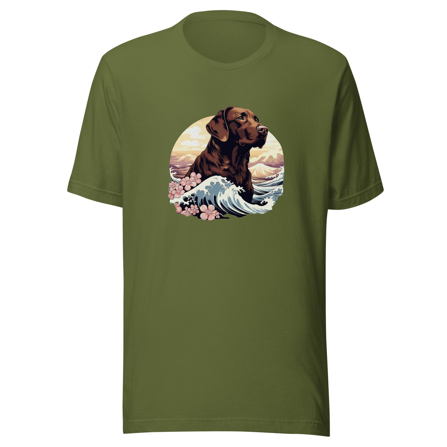 Aloha Chocolate Labrador Retriever - Men's Tee