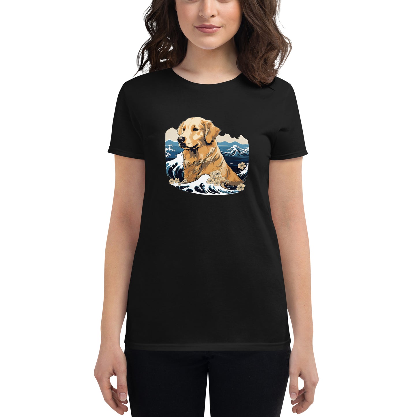 Aloha Golden Retriever - Women's Tee