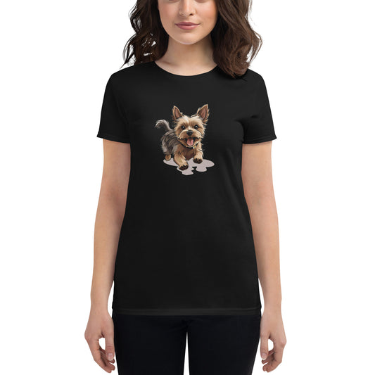 Playful Puppers Yorkshire Terrier - Women's Tee