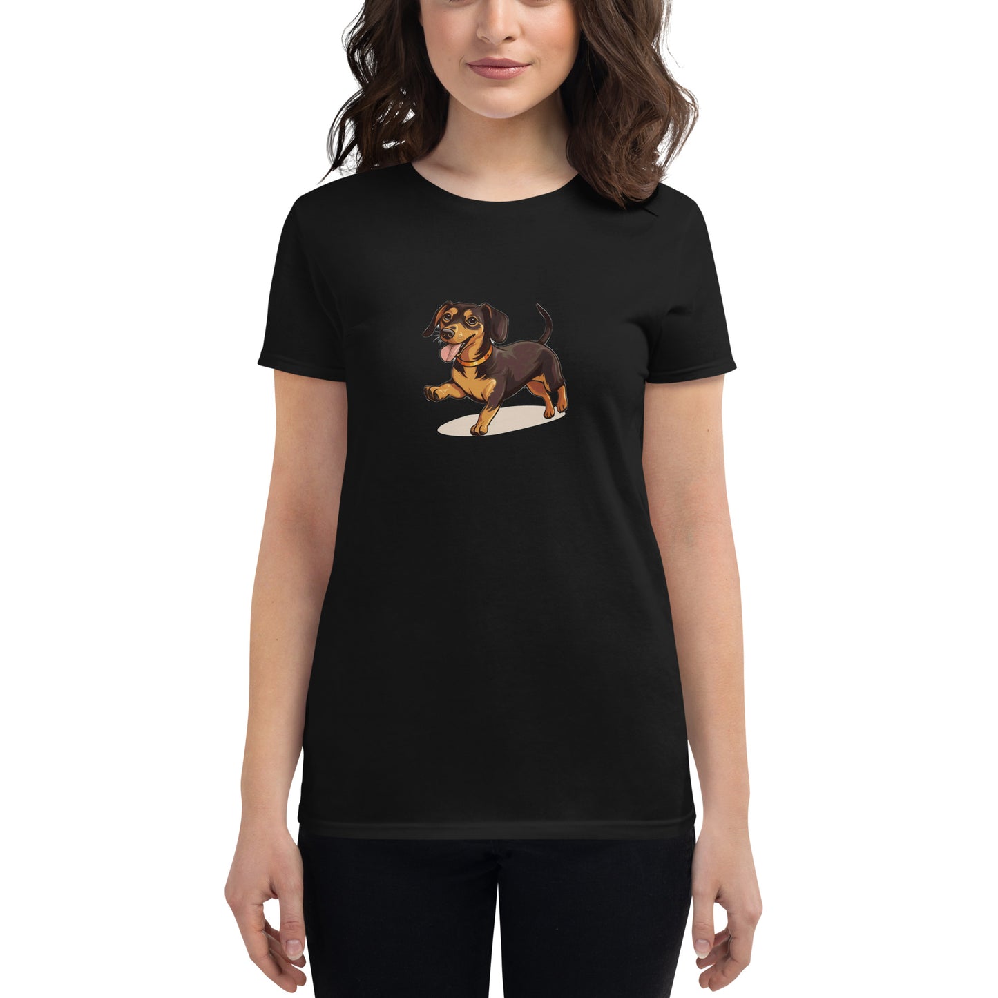 Playful Puppers Dachshund - Women's Tee